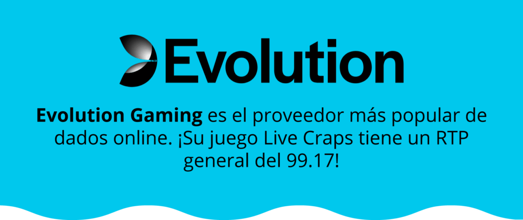 Evolution Gaming dados online