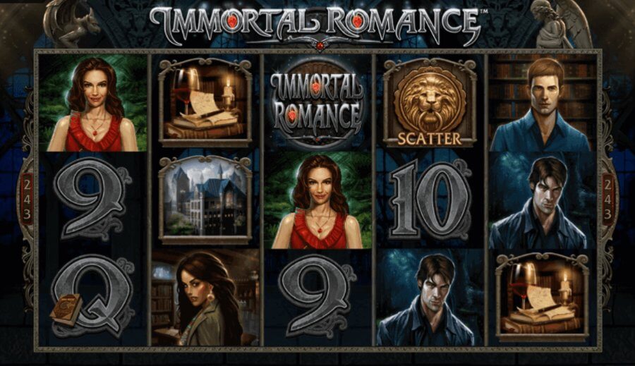 Tragamonedas con alta volatilidad - Immortal Romance