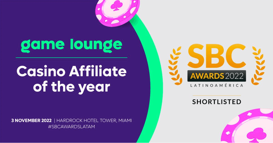 Game Lounge nominada en los SBC Awards LATAM