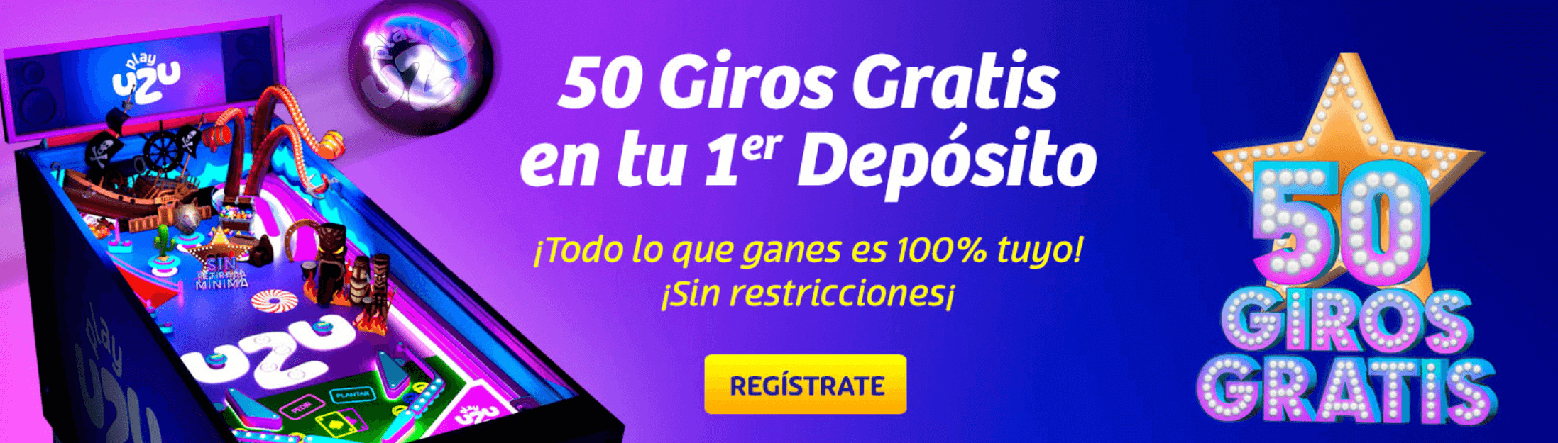  Oferta de bienvenida en PlayUZU