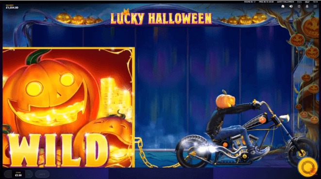 Gráficos y sonidos de Lucky Halloween