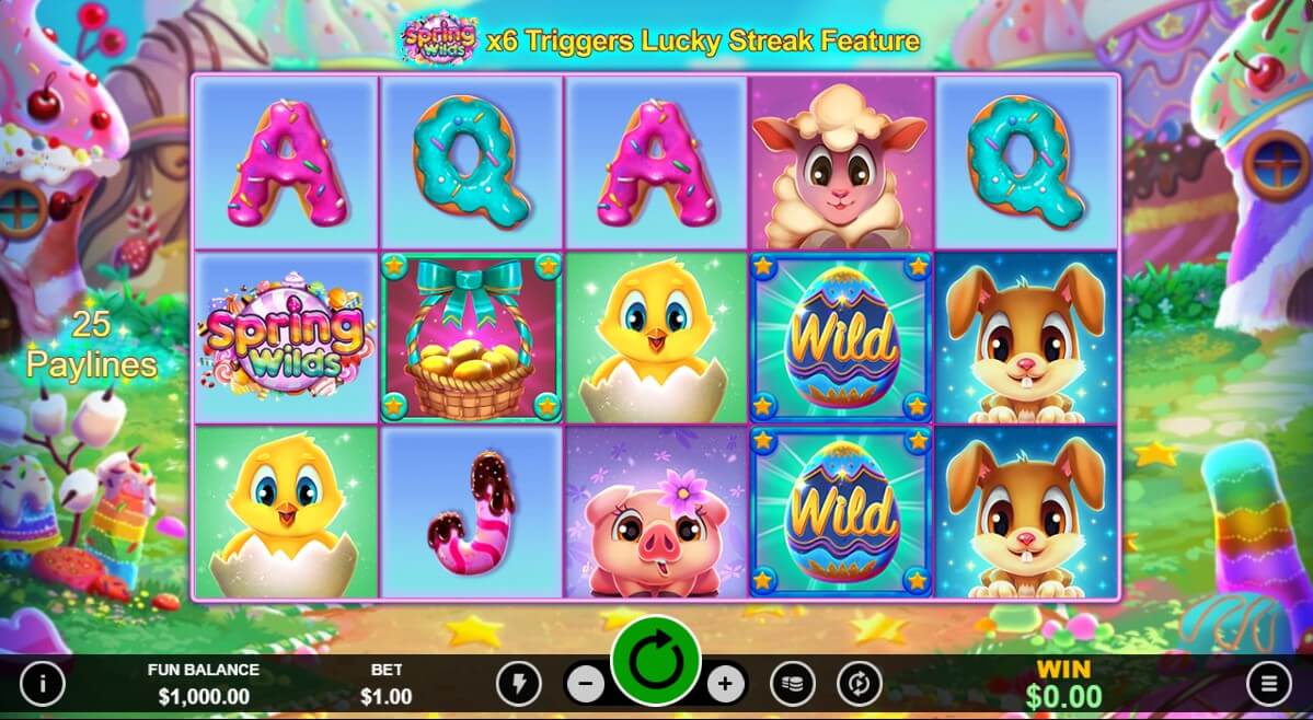 Spring Wilds Tragamonedas Real Ttime Gaming Ecuador