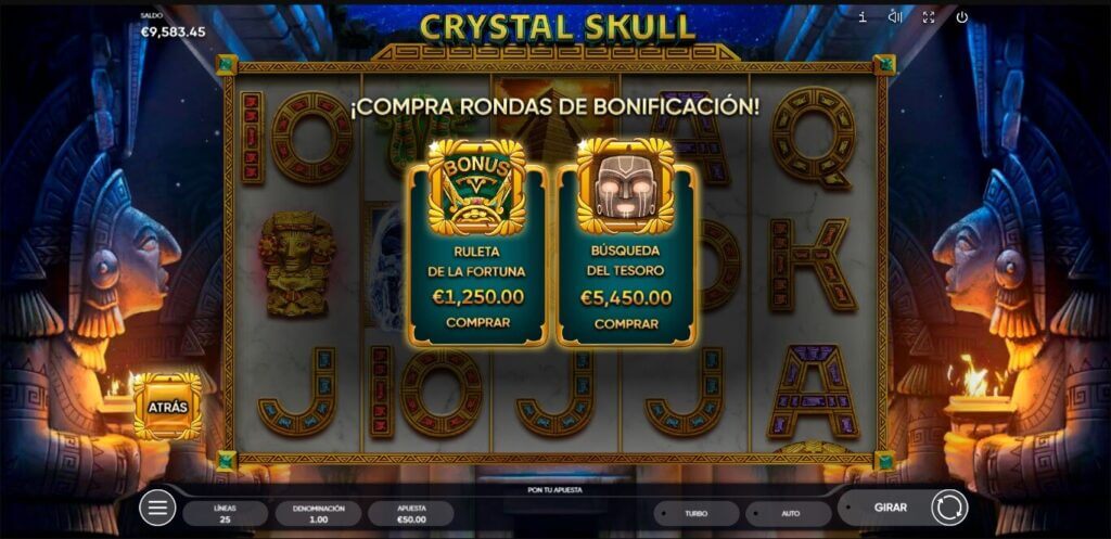 crystal skull endorphina tragamonedas ecuador compra de bonos 