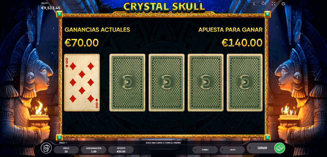 crystal skull endorphina tragamonedas ecuador juego de riesgo 