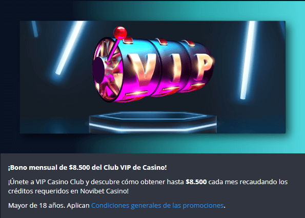 Novibet Ecuador Club VIP