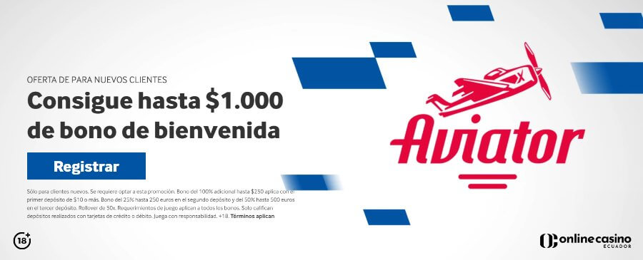 Bono de bienvenida Betway Ecuador