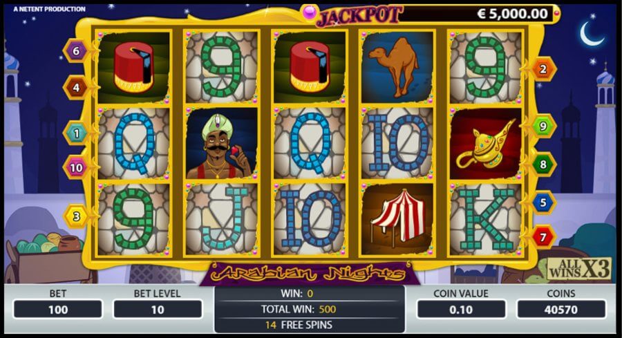 Jugar Arabian Nights slot Ecuador- giros gratis