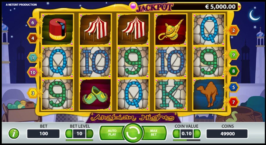 Jugar Arabian Nights slot Ecuador