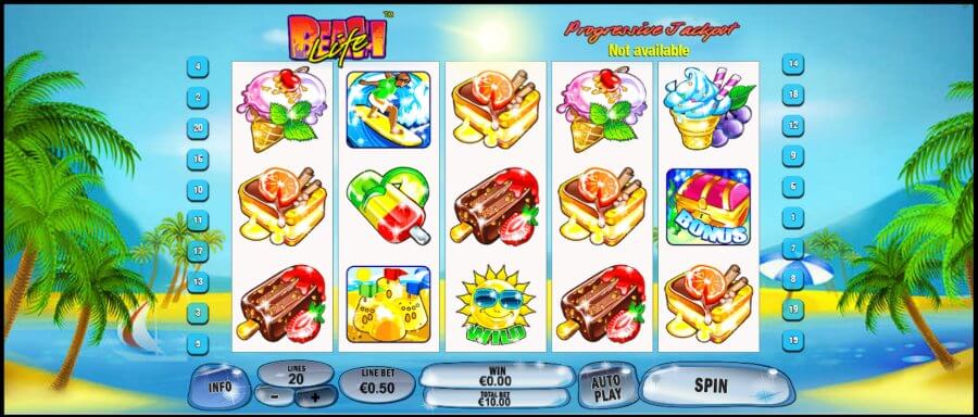 Jugar Beach Life slot  Ecuador 