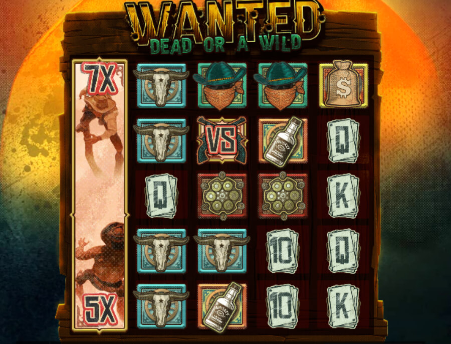 Wanted dead or a wild slot 