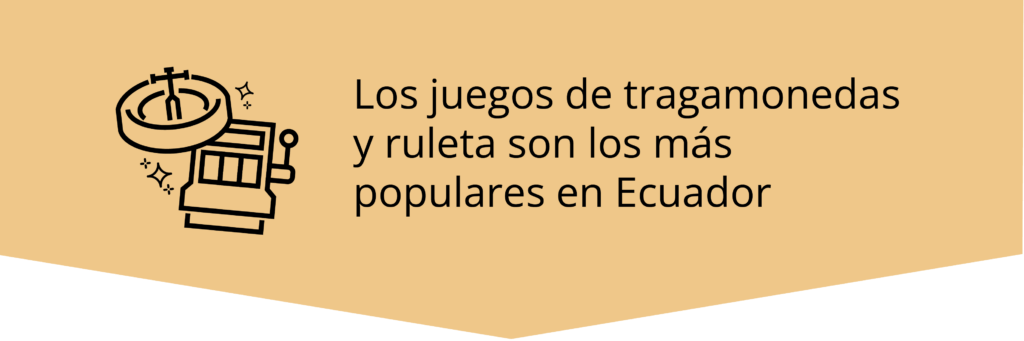 Juegos más populares en casinos online de Ecuador - datos de casino