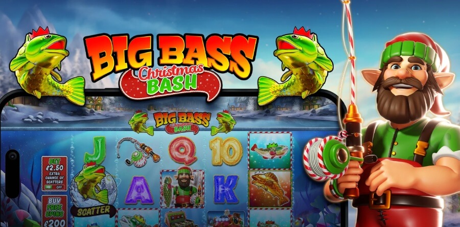 Reseña de la tragamonedas Big Bass Christmas Bash