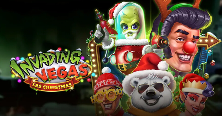 Reseña de la tragamonedas Invading Vegas Las Christmas